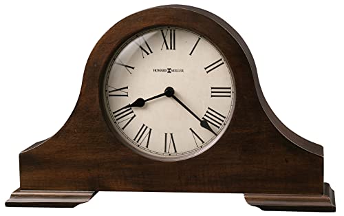 Howard Miller Humphrey Kaminuhr 635-143 - Hampton Cherry Finish, rustikale Wohnkultur, gealtertes Vintage-Design, Schwarze Akzente, Quarzwerk Howard Miller Humphrey Kaminuhr 635-143 - Hampton Cherry Finish, rustikale Wohnkultur, gealtertes Vintage-Design, Schwarze Akzente, Quarzwerk von Howard Miller