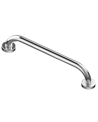 Howdah Haltegriff Dusche Haltegriffe für Senioren 40 CM Verchromt Edelstahl Badezimmer Haltegriff, Dusche Griff, Bad Griff, Haltegriffe Senior für Badezimmer von Howdah