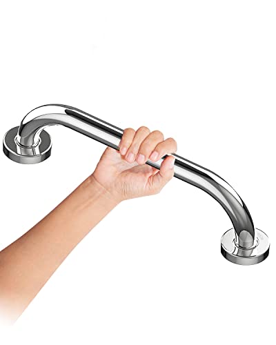 Howdah Haltegriff Dusche Haltegriffe für Senioren 30 CM Verchromt Edelstahl Badezimmer Haltegriff, Dusche Griff, Bad Griff, Haltegriffe Senior für Badezimmer von Howdah