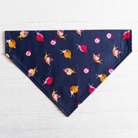 Schnecke Auf Lila Hintergrund Hundehalsband Aus Baumwolle // Hunde Accessoire Hundehalstuch Bedruckt von HowlGear
