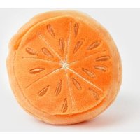 Howlpot Halb Orange Hund Haustier Obst Spielzeug Langlebig Training Quietschende Stressabbau Rascheln Crinkle Spiel Leckereien Verstecken Emotionale von HowlpotUSA