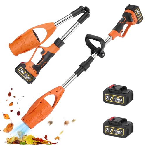 Hoyiyobi Akku Laubbläser,Professional 21V System Akku-Gebläse,Elektrischer Laubbläser Bürstenlosem Motor mit Batterien,29000 U/min, für Terrassen Rasenpflege Laubblasen Hoyiyobi Akku Laubbläser,Professional 21V System Akku-Gebläse,Elektrischer Laubbläser Bürstenlosem Motor mit Batterien,29000 U/min, für Terrassen Rasenpflege Laubblasen von Hoyiyobi