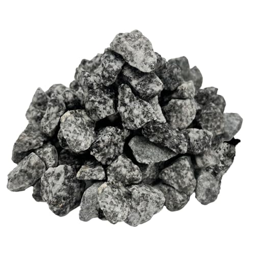 Granitsplitt grau 40 Kg Granit Splitt Zierkies Gartenkies Teichkies Waschkies 16-22 mm von Hoyo Technology GmbH