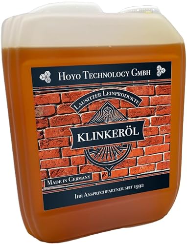 5 Liter Klinkeröl Natursteinöl Steinöl Schieferöl Ziegelöl Pflasteröl Keramiköl von Hoyo Technology GmbH