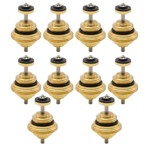 Hoypeyfiy 10 Stk. Verteiler M30 x 1,5 mm G1/2 Messing Rückholbolzen, Verteiler Ventileinsatz und Heizkreisverteiler, Fußbodenheizungsverteiler für UFH Stellantrieb Hoypeyfiy 10 Stk. Verteiler M30 x 1,5 mm G1/2 Messing Rückholbolzen, Verteiler Ventileinsatz und Heizkreisverteiler, Fußbodenheizungsverteiler für UFH Stellantrieb von Hoypeyfiy
