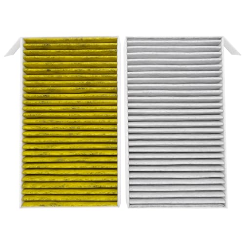 Hoypeyfiy 2 Stück Innenraumluftfilter, Ersatz für Tesla Model 3 und Model Y, Wartungskit Ersatz mit Aktivkohlefilter von Hoypeyfiy