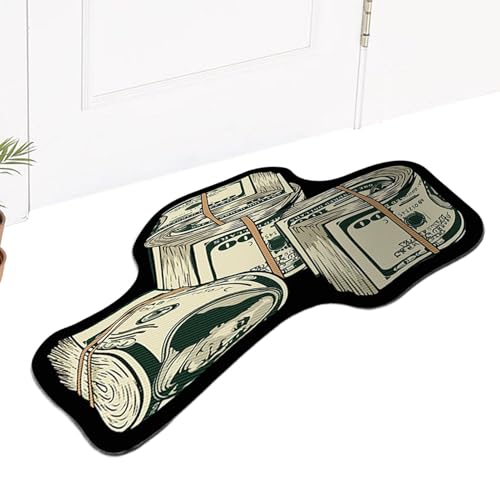 Hozaenwa Geldteppich für Schlafzimmer,100-Dollar-Schein-Geldteppich - Bereichsteppich, Geldteppich, weicher Kristallsamt-Geldteppich, bequemer Teppich, rutschfest, für Schlafzimmer, Wohnzimmer, Hozaenwa Geldteppich für Schlafzimmer,100-Dollar-Schein-Geldteppich - Bereichsteppich, Geldteppich, weicher Kristallsamt-Geldteppich, bequemer Teppich, rutschfest, für Schlafzimmer, Wohnzimmer, von Hozaenwa