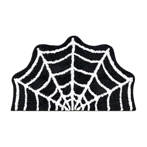 Hozaenwa Gotische Badematte,Gruselige Spinnennetz Badezimmer Matte | Rutschfester Teppich Halloween Deko Für Innen Außen Wohnzimmer Eingang Haustür Terrasse Küche Hozaenwa Gotische Badematte,Gruselige Spinnennetz Badezimmer Matte | Rutschfester Teppich Halloween Deko Für Innen Außen Wohnzimmer Eingang Haustür Terrasse Küche von Hozaenwa
