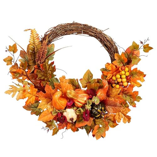 Hozaenwa Herbst Tür| Ahornblätter Kürbis Erntedankfest Herbstdekoration - Thanksgiving Deko Home Decor Für Herbst Halloween Schlafzimmer Bauernhaus Wohnzimmer Wand Fenster Ernte | Indoor Outdoor Hozaenwa Herbst Tür| Ahornblätter Kürbis Erntedankfest Herbstdekoration - Thanksgiving Deko Home Decor Für Herbst Halloween Schlafzimmer Bauernhaus Wohnzimmer Wand Fenster Ernte | Indoor Outdoor von Hozaenwa