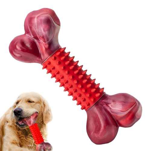 Hozaenwa Hundeknochen Kauspielzeug | Kauspielzeug Für Welpen Beißringe,Zahnreinigungsstab Welpen Für Zuhause Wohnzimmer Schlafzimmer Garten Parks Studentenwohnheim Draußen Und Wohnung von Hozaenwa