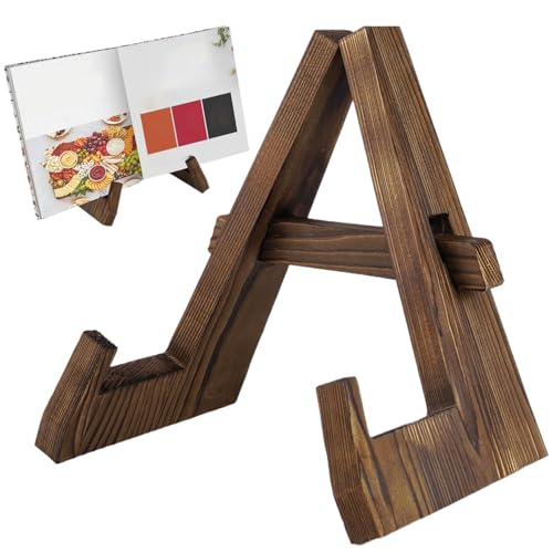 Hozaenwa Kochbuch Halter - Aus Holz Notenständer Küchenhelfer,Platzsparende Organizer Halterung Für Familie Frauen Männer Jugendliche Oma Opa Hozaenwa Kochbuch Halter - Aus Holz Notenständer Küchenhelfer,Platzsparende Organizer Halterung Für Familie Frauen Männer Jugendliche Oma Opa von Hozaenwa