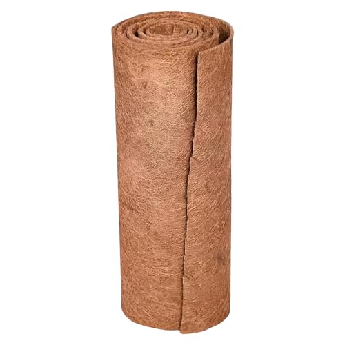 Hozaenwa Kokosmatte Für Pflanzkorb,Natürliche Pflanzen Kokosfaser Matte - Wiederverwendbare Drainage Einlagen Rolle Für Fensterbox Gartendeko Reptilienteppich von Hozaenwa