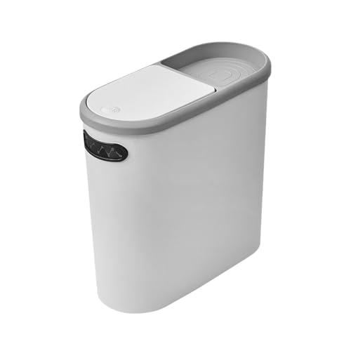 Hozaenwa Mülleimer - 10 Liter Küchen Abfalleimer,Mülleimer Mit Druckknopf Deckel Für Wohnheim Schlafzimmer Arbeitsplatz Toilette Waschbecken Wohnung Haus Innenbereich Hozaenwa Mülleimer - 10 Liter Küchen Abfalleimer,Mülleimer Mit Druckknopf Deckel Für Wohnheim Schlafzimmer Arbeitsplatz Toilette Waschbecken Wohnung Haus Innenbereich von Hozaenwa