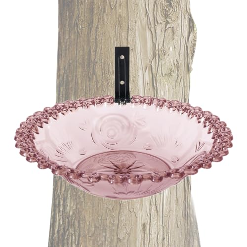Hozaenwa Vogelbad,Garten Vogelbad Schüssel Baummontiert | 23 cm Hängbares Wasserbecken Wetterfester Wasserspender Für Terrasse Balkon Garten Und von Hozaenwa