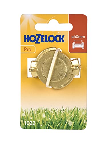 Hozelock Tricoflex 1022 0000 GEKA Blindkupplung, Gold, 12 x 7 x 2.95 cm von Hozelock