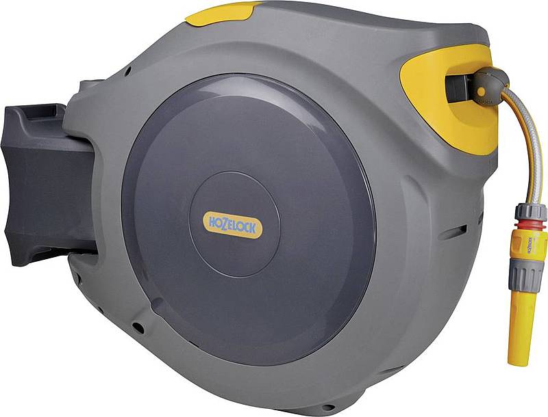 B-Ware Hozelock Auto Reel 40 2595 R0000 Gartenschlauchtrommel Schlauchtrommel Grau Gelb von Hozelock