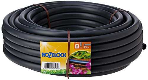 HOZELOCK - Mikro-Bewässerungsschlauch ø 13 mm (1/2") 25 m: Flexibel, zuschneidbar, UV-beständig, kann mit Tropfern/Sprinklern direkt am Schlauch montiert werden [2764P0000] von Hozelock