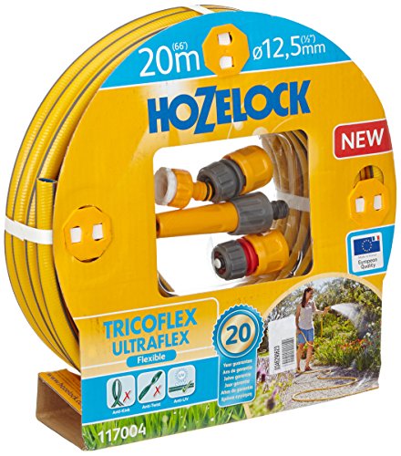 Hozelock 20 m Tricoflex Ultraflex Schlauch Starter-Set (12,5 mm Durchm.) von Hozelock