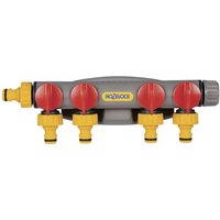 Hozelock 2150R0000 4-Wege-Verteiler 12 - 15mm (1/2 ) Ø mit Regulierventil Hozelock 2150R0000 4-Wege-Verteiler 12 - 15mm (1/2 ) Ø mit Regulierventil von Hozelock