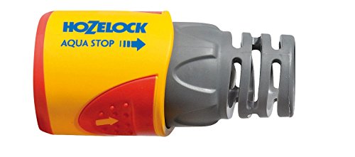 HOZELOCK - Aquastopp-Schlauchkupplung Plus Ø 12,5mm - 15mm (1/2"- 5/8") Soft Touch: Aquastopp-Funktion,wasserdicht, rutschfest, flexibler Schlauchanschlussstutzen, der Abknicken verhindert [2055P0000] von Hozelock