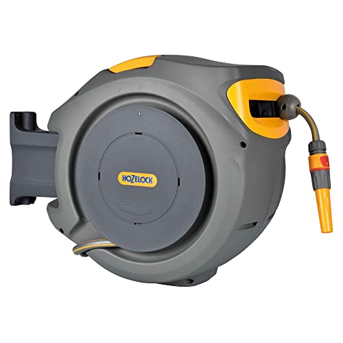 Hozelock Auto Reel 20 2401 0000 20 m 1 St. Grau, Gelb Gartenschlauchaufroller von Hozelock