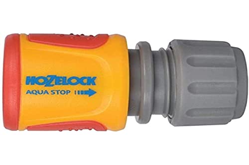 HOZELOCK Conector AquaStop (12,5 mm y 15 mm) Soft Touch von Hozelock