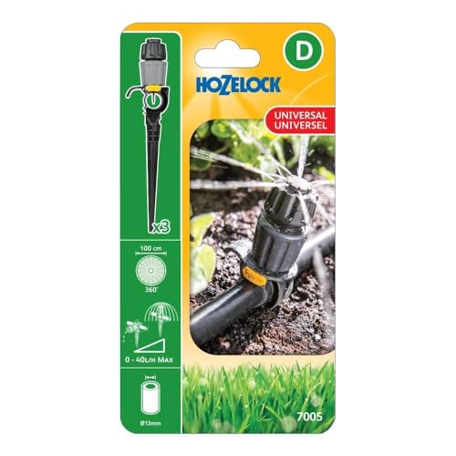 Hozelock Easy Drip Universal-Sprinkler, 3 Stück von Hozelock