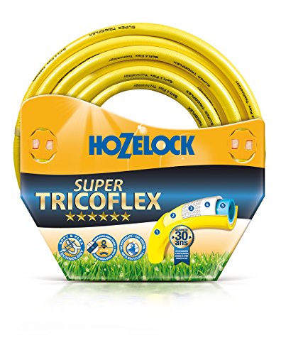 HOZELOCK - Super Tricoflex Ultimate Schlauch Ø 12,5mm (1/2") 100 M: Ultraleichter, robuster und formstabiler Gartenschlauch, "TNT Non Torsion" und "Soft&Flex" Technologien, 40% recyceltes PVC [116788] von Hozelock