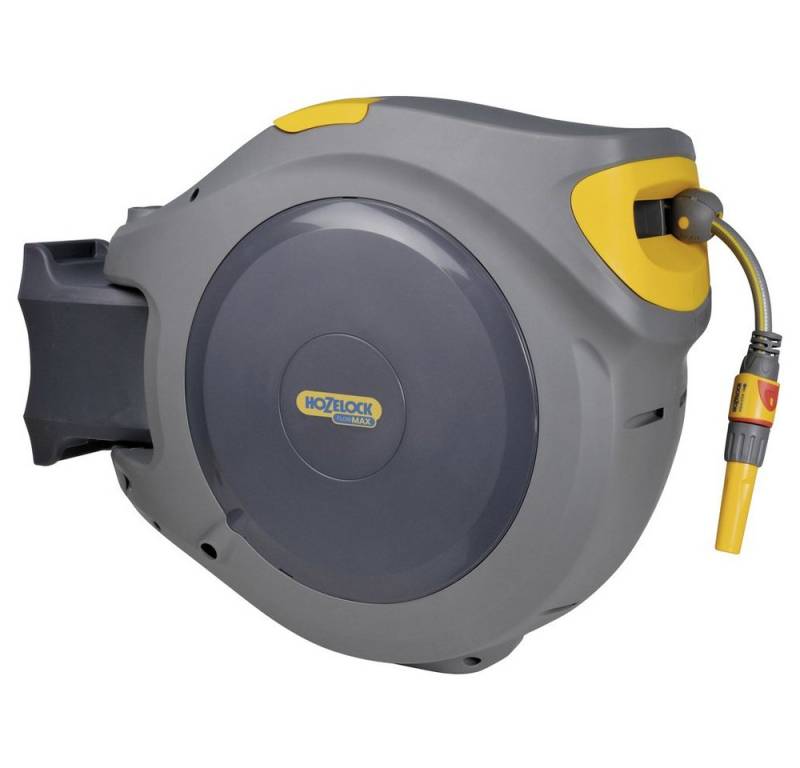 Hozelock Gartenschlauch Hozelock FLOWMAX Auto Reel 30 m 2597 0000 30 m 1 St. Grau, Gelb Gart von Hozelock
