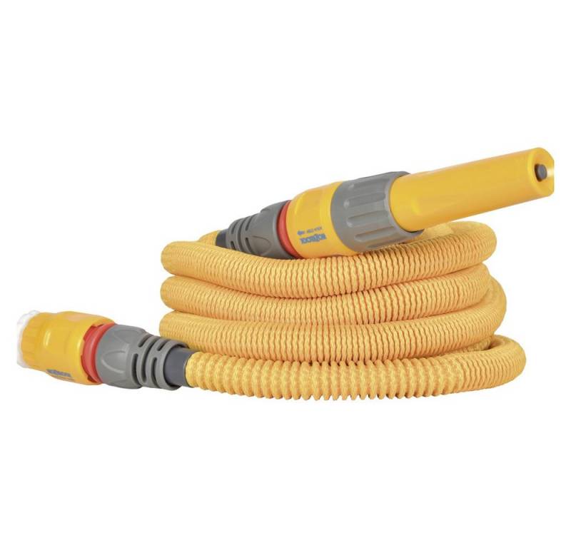 Hozelock Gartenschlauch Hozelock Wonderhoze 100-100-244 14 mm 25 m 5/8 Zoll 1 Set Gelb Gartens von Hozelock