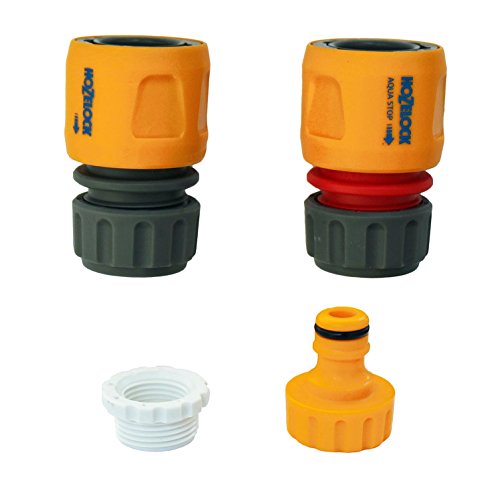 Hozelock Schlauchstücke/Schlauchadapter 62353, orange von Hozelock