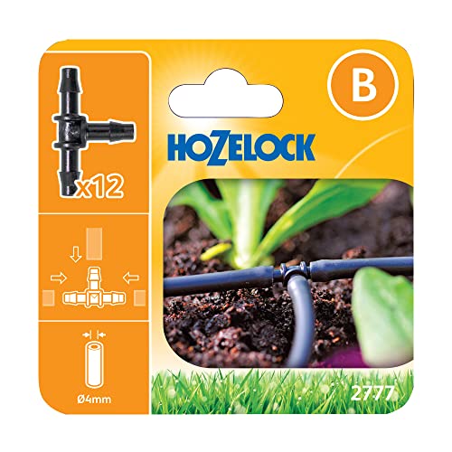 Hozelock T-Stück Steckverbinder, 4 mm, 12 Stück Hozelock T-Stück Steckverbinder, 4 mm, 12 Stück von Hozelock