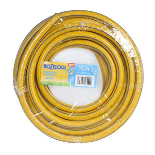 HOZELOCK - Tricoflex Ultraflex Schlauch Ø 12,5mm (1/2") 10 M: Flexibler Gartenschlauch, wetterbeständig, anti-verdrehend und anti-torsion, aus 40% recyceltem PVC [117000] von Hozelock