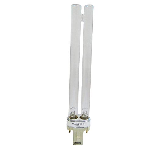Hozelock Tricoflex 1592 0000 UV Leuchte 11 W(PL), Transparent, 3.7 x 23.5 x 2.2998 cm von Hozelock