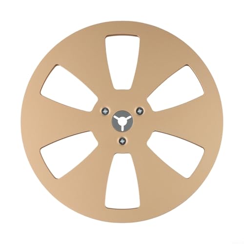Aluminum 7 Inch Open Reel Cassette Spool for Different Video Recorder Models (Gold) von HpLive