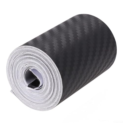 Autoschwellenschutz, kratzfestes Klebeband, wasserdichter Kohlefaser-Türaufkleber (10 cm x 5 m) von HpLive