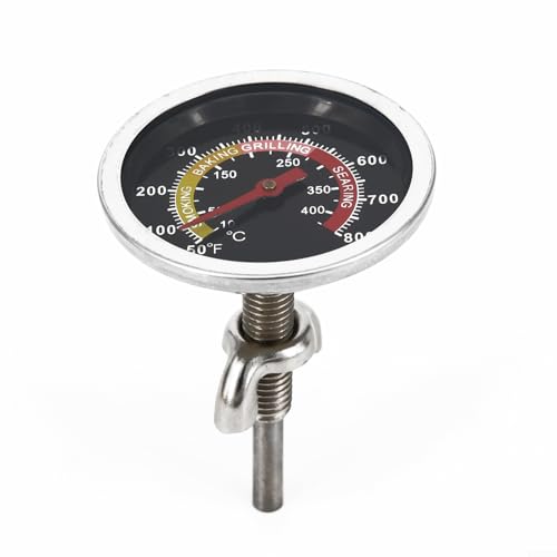 Barbecue BBQ Smoke Grill Stainless-Steel Thermometer Temperature Gauge Meter von HpLive