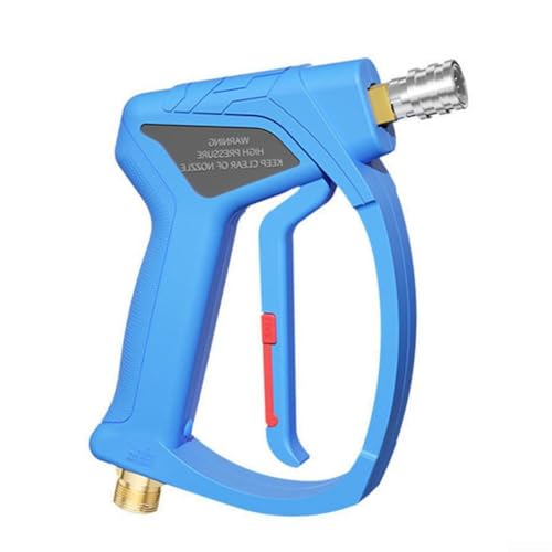 Hochdruckreiniger Professionelle Hochdruckreiniger Spritzpistole Mit Schnellwechsel System und Anti-Verdreh Technologie(blue M22-14) von HpLive