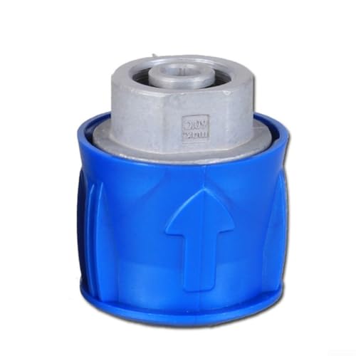 Hochdruckreiniger Schnellkupplung Adapter für Karcher K-Serie Autowaschanlage 8-9mm Anschluss(Blau) von HpLive