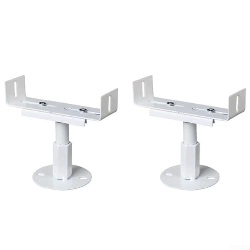 HpLive 2 Stück Heizkörper Halterung, Höhenverstellbare Aluminium Heizkörper Füße Bodenhalterung, L-förmige Paletten verstellbare Halterung (Adjustable 21-26 cm) von HpLive