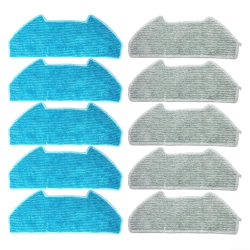 HpLive 20 Stück Ultra-Vision Mikrofaser Wischmopp Ersatztücher Wischmop Tuch für bObsweep Ultra-Vision Roboterstaubsauger(20 PACK) von HpLive