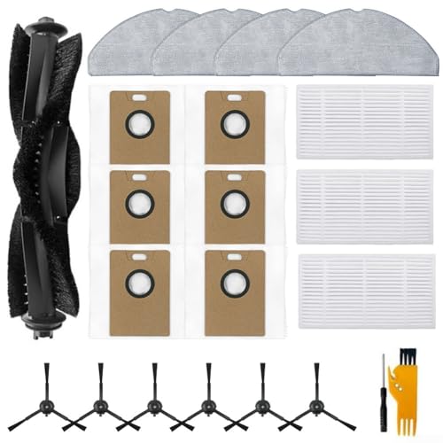 HpLive 22 Stück Staubsauger Ersatzteile Set für Tapo RV30 Max Plus RV20 Max Plus Saugroboter, Hauptbürste Wischmopp Filter Staubbeutel HpLive 22 Stück Staubsauger Ersatzteile Set für Tapo RV30 Max Plus RV20 Max Plus Saugroboter, Hauptbürste Wischmopp Filter Staubbeutel von HpLive