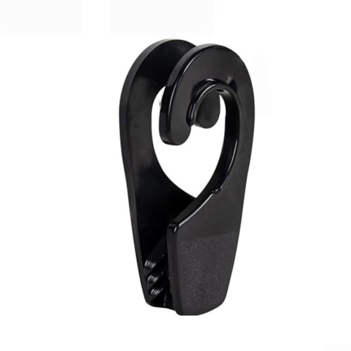 HpLive 25mm Schnellverstellbarer Bootsfender Haken Bootszubehör Stoßfänger Aufhängung für Marine Boote(Schwarz) von HpLive