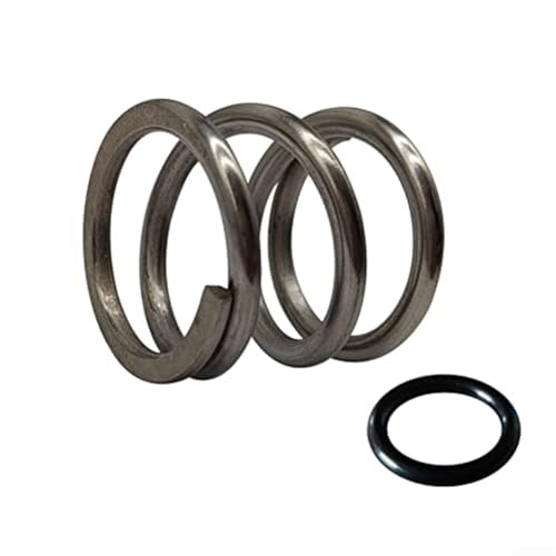 HpLive 272535 Druckfeder aus Stahl für 6-Wege 1-1/2 Zoll für HiFlow Pool- und Spa-Mehrwegeventil 1-3/8 Zoll HpLive 272535 Druckfeder aus Stahl für 6-Wege 1-1/2 Zoll für HiFlow Pool- und Spa-Mehrwegeventil 1-3/8 Zoll von HpLive