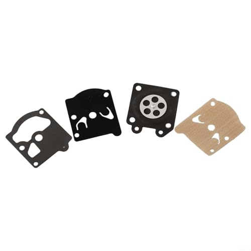 HpLive 2er-Pack Vergaser-Reparatur-Set Membrandichtung für K10-WAT Rasenmäher Zubehör aus Metal, Wartungsset mit Präzisionspassung von HpLive