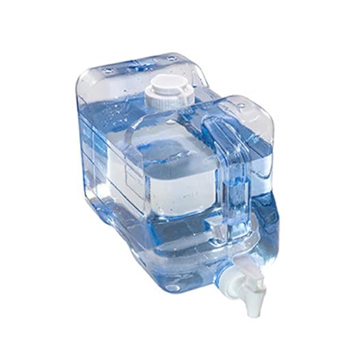 HpLive 3-7.5L Kühlschrank Wasserbehälter Getränkespender mit Auslaufhahn Tragbar Wasserkanister für Küche(5.7L) von HpLive