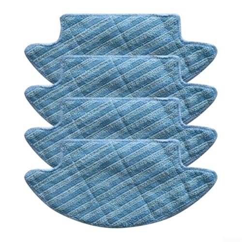 HpLive 4/10 Stück Wischmopp Tücher Set für LEFANT M213S Roboterstaubsauger Ersatzteile, Reinigungstücher Zubehör Bodenwischpads(4 Pack) von HpLive