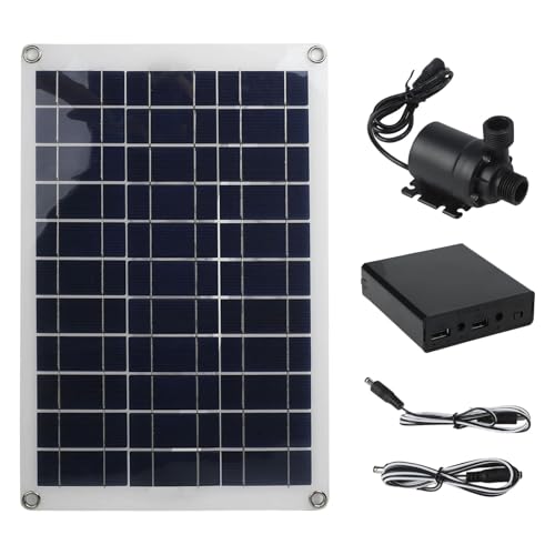 HpLive 50W Solar Springbrunnen,Solar Springbrunnen für Außen,Teichpumpe Gartenbrunnen Pumpe Leise Solarbetriebene Wasserpumpe für Garten Aquarium Teich Pool,Vogel-Bad HpLive 50W Solar Springbrunnen,Solar Springbrunnen für Außen,Teichpumpe Gartenbrunnen Pumpe Leise Solarbetriebene Wasserpumpe für Garten Aquarium Teich Pool,Vogel-Bad von HpLive