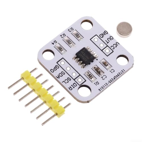 HpLive 8 Stück AS5600 Magnetische Encoder-Module, kontaktloser Winkelsensor, 12-Bit-Auflösung für die Robotik HpLive 8 Stück AS5600 Magnetische Encoder-Module, kontaktloser Winkelsensor, 12-Bit-Auflösung für die Robotik von HpLive
