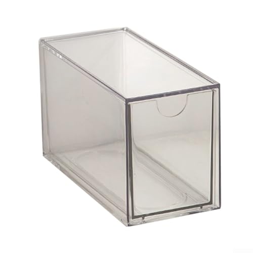 HpLive Acryl Schubladenbox Transparent Schmink Organizer Kosmetik Aufbewahrung für Schreibtisch und Kommode(B) von HpLive